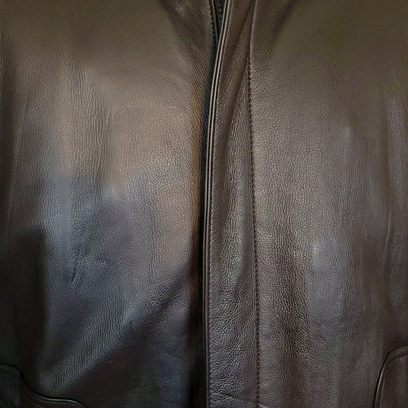 Reed Sportswear Brown Leather Jacket (NWOT) - Picture 15 of 15